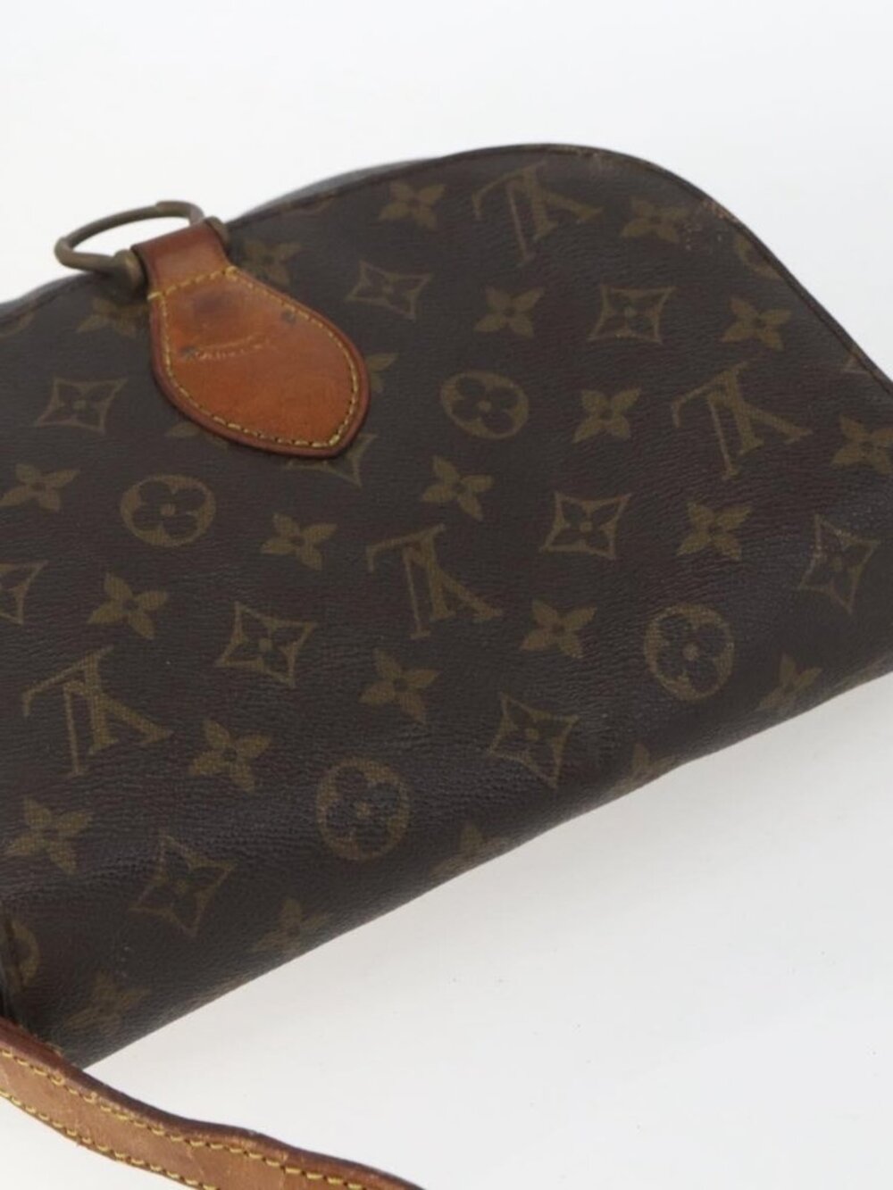 Authentic LOUIS VUITTON Monogram Saint Cloud GM Shoulder Bag M51242 LV - Picture 13 of 16